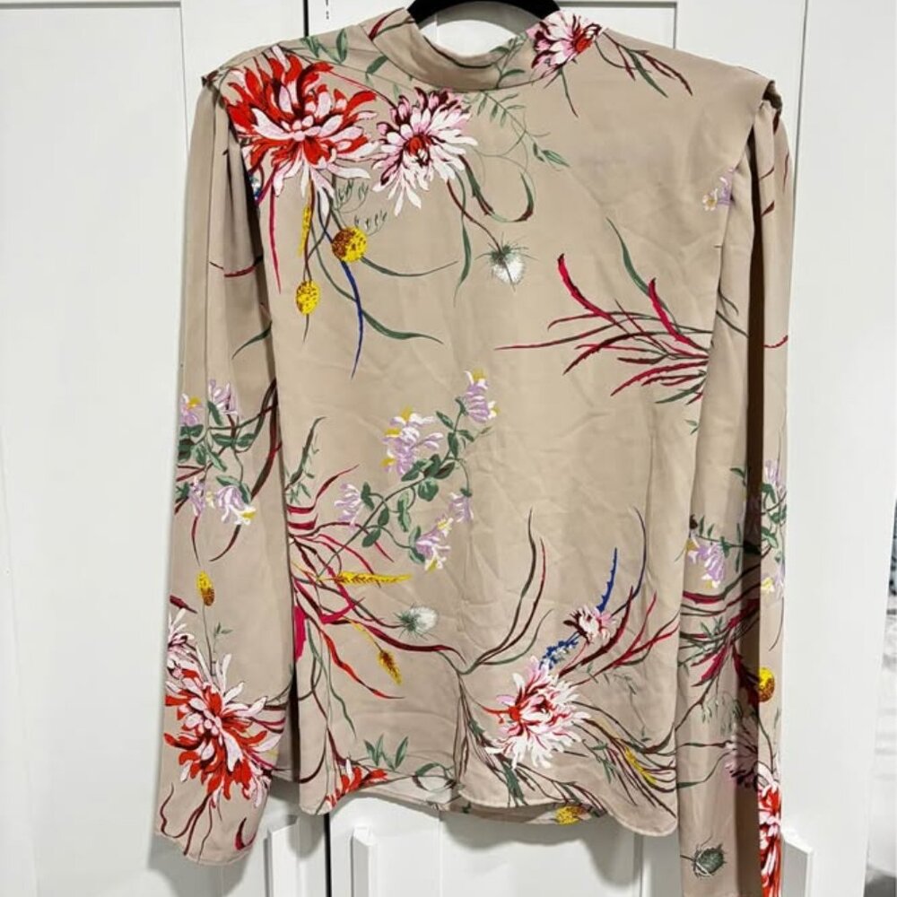 H&M women's floral shirt, size L